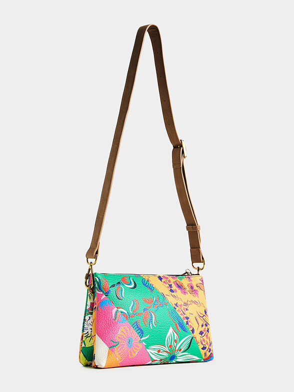 Tropical print clutch - 4