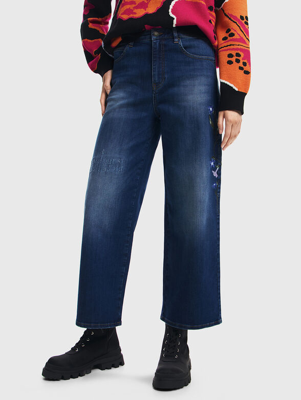 AIMAR jeans with embroidery  - 1