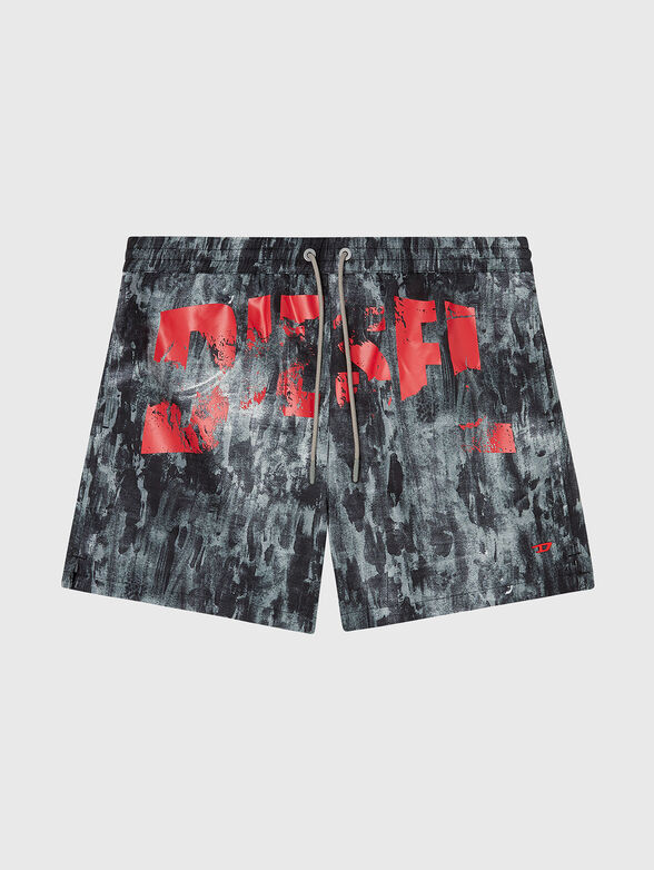 RIO-41-D-POP beach shorts with logo - 4