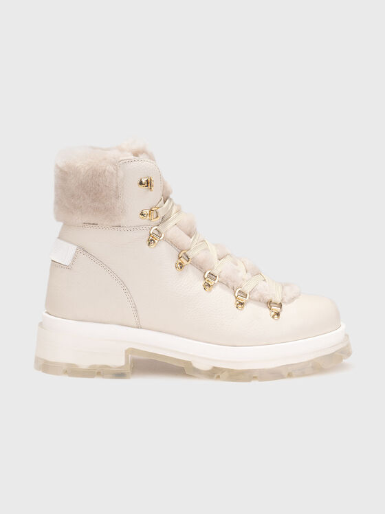 Боти SWANSEA 6 от естествена кожа и вълна  - 1