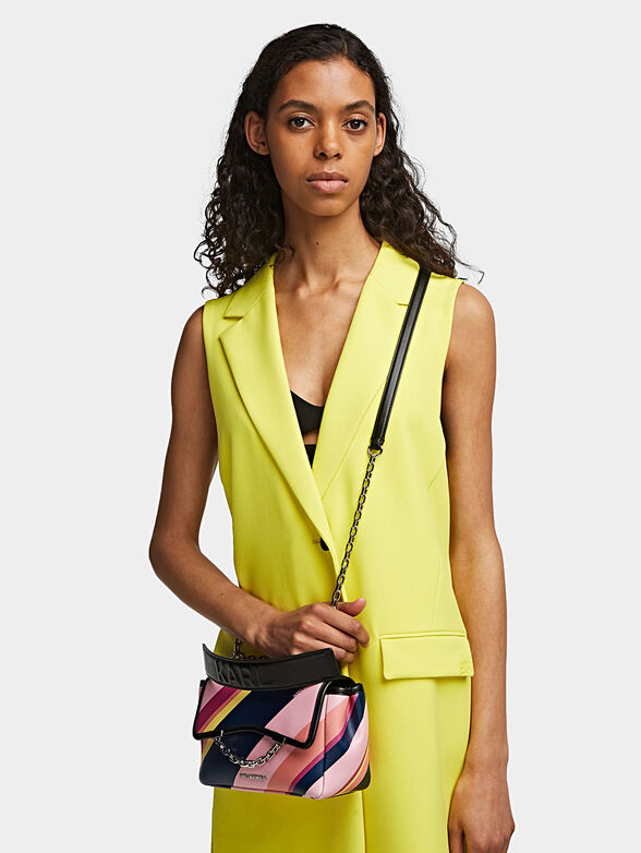 K/KARL SEVEN bag with striped print - 2