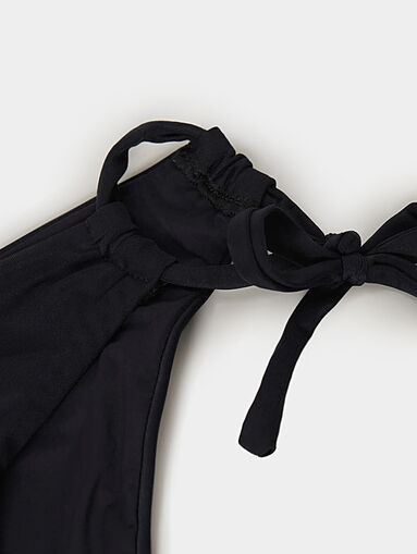 ESSENTIALS bikini bottom in black color - 5