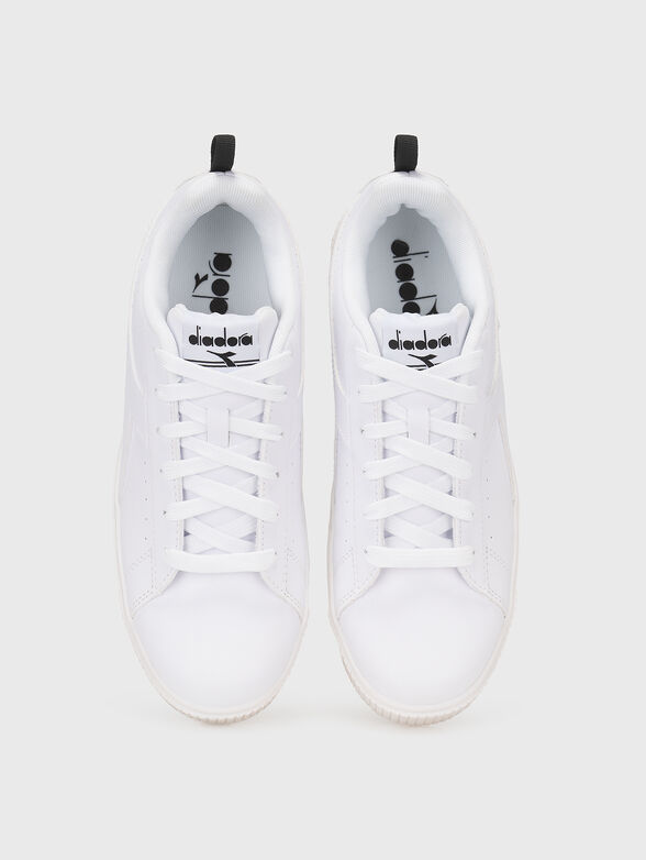 AMBER P white sneakers - 6