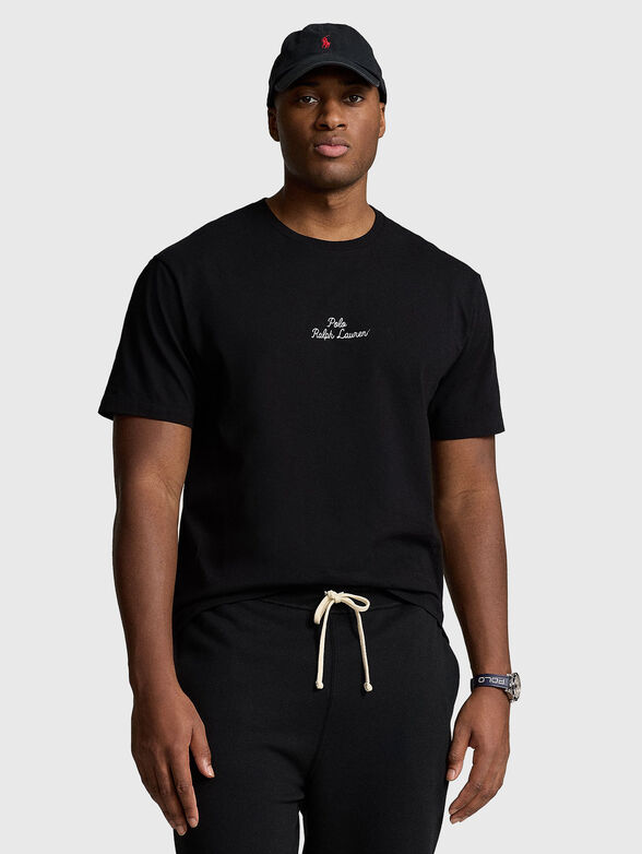 Cotton T-shirt with logo - 1