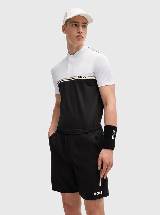 PARIQ MB 6 polo shirt with contrasting details - 1