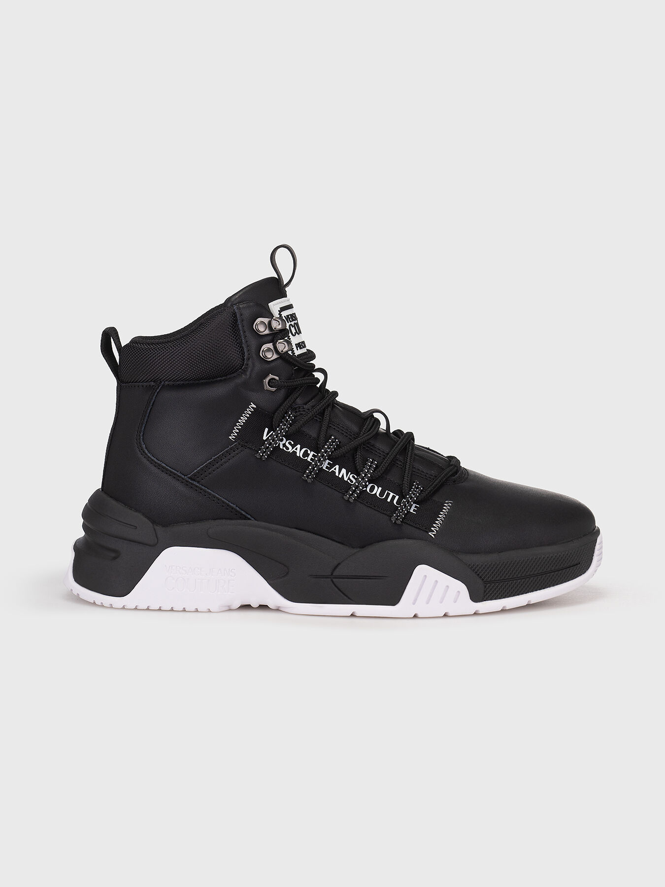 Versace high sneakers cheap