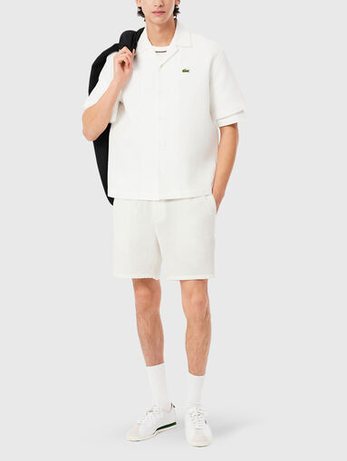 Sports shorts with logo detail - 3