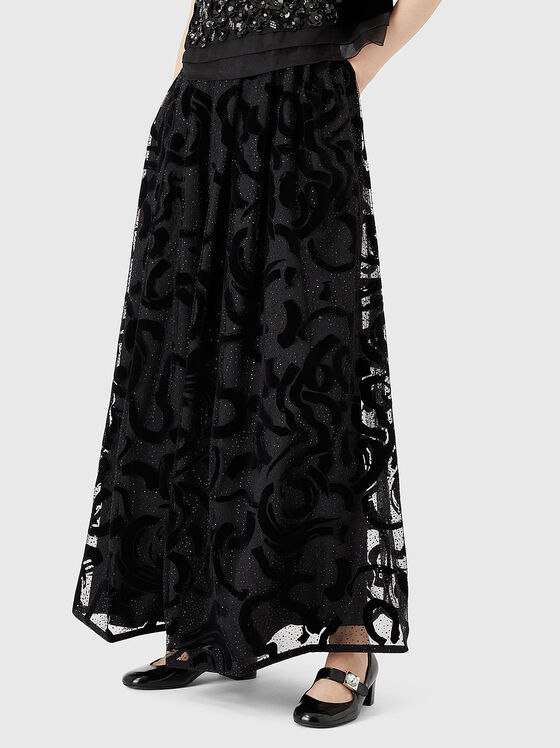 Tulle maxi skirt - 1