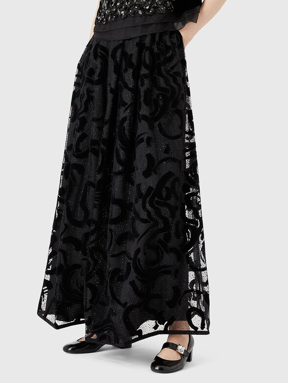 Tulle maxi skirt - 1