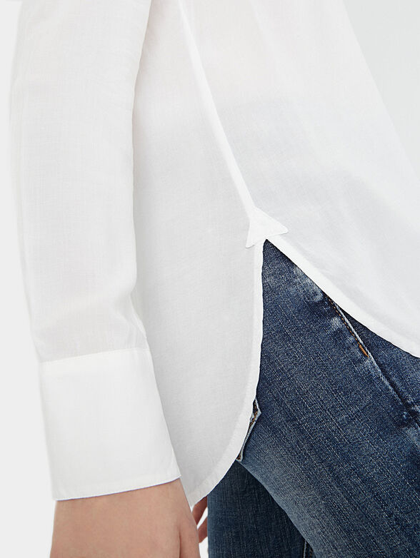 BARCINO Shirt with paisley print and embroidery - 6