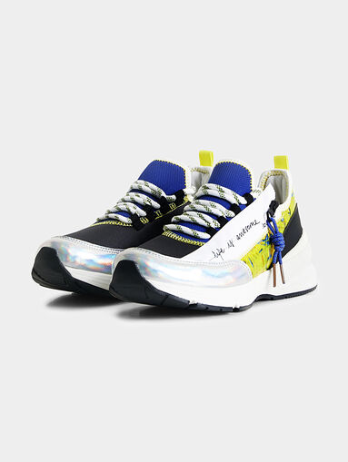 MOON sports sneakers with zip  - 3