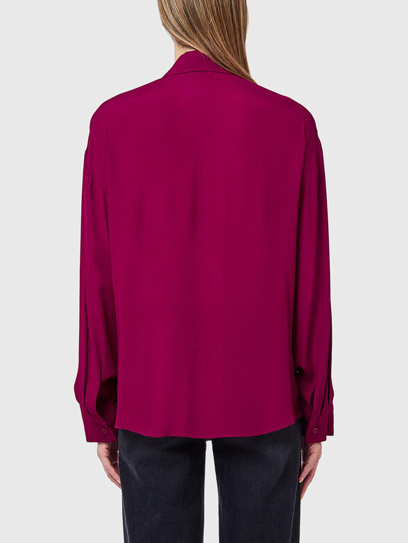 Blouse with accent ties - 2
