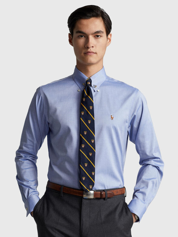 Logo shirt in blue - 1