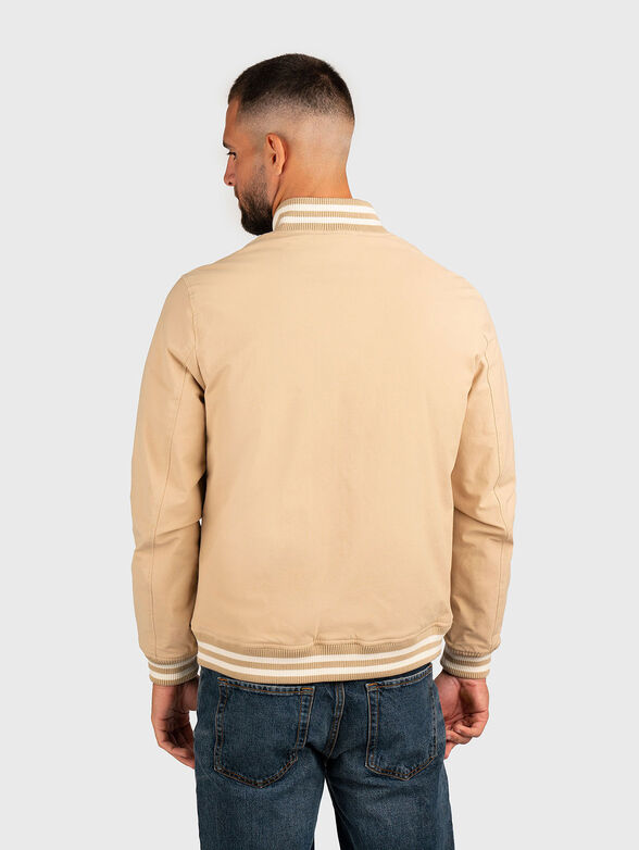 Bomber jacket with logo embroidery - 3