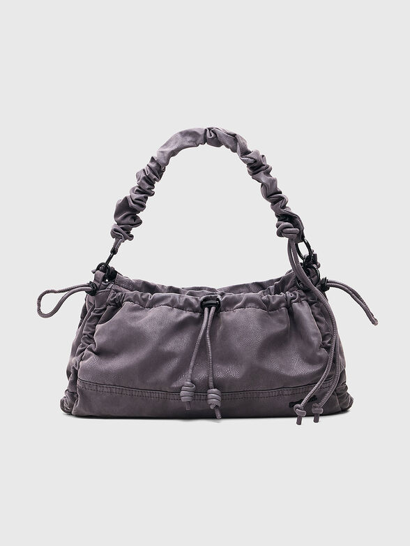 Bleached effect logo bag - 1