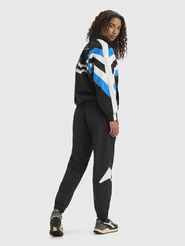 LEGACY unisex black jacket with contrast details - 4