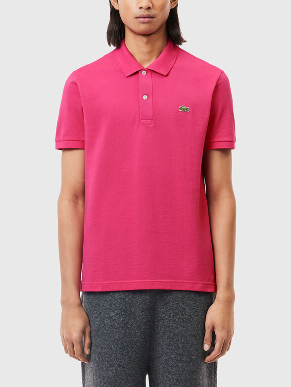Logo detail polo shirt  - 1