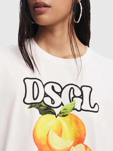 NINA T-shirt with accent print - 4