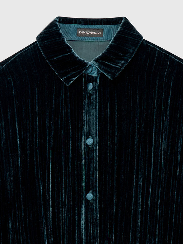 Unisex velvet shirt - 4