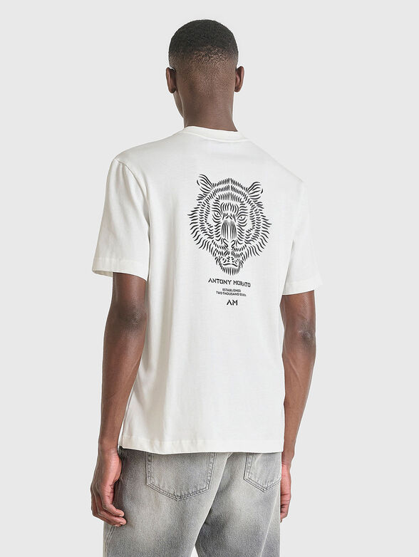 Black cotton T-shirt - 2