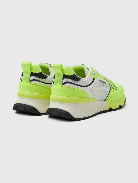 BRIT PRO NEON sports shoes with mesh accents - 4