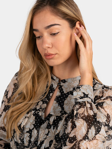 MORGANE dress with floral print - 3