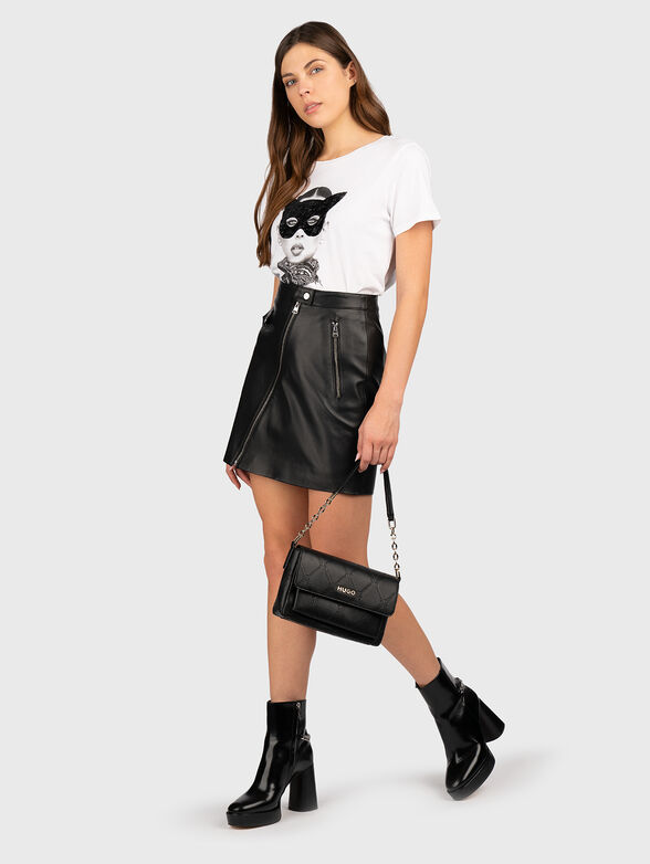 CAT MASK print T-shirt - 2