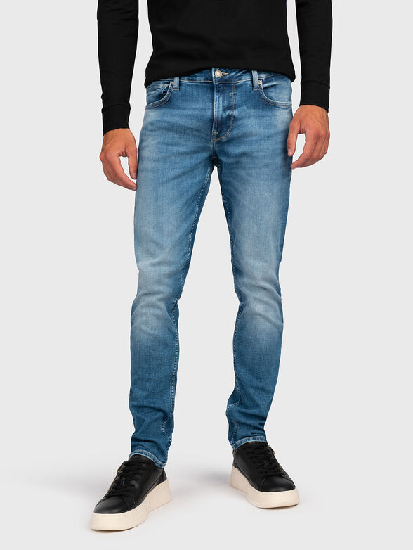 Jeans with logo detail - 1