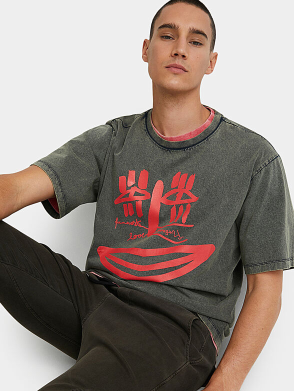 FELINE T-shirt with print - 3