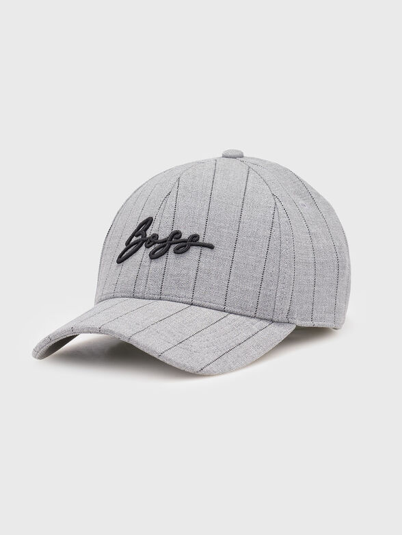 Gray baseball cap - 1