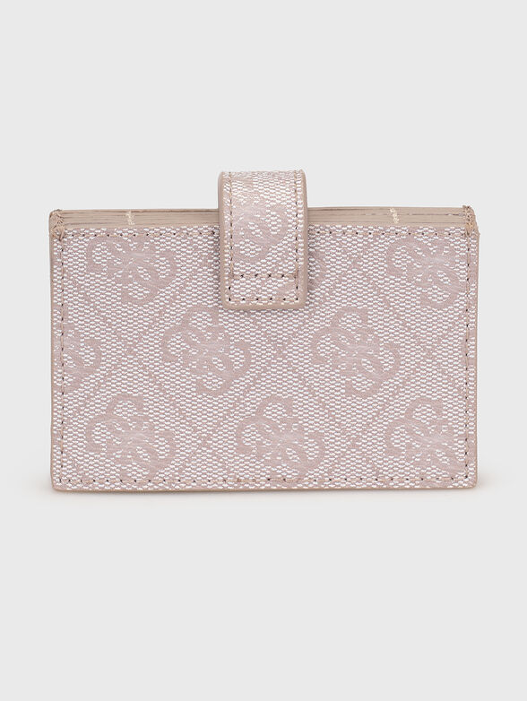 NOELLE card holder with monogram print - 2