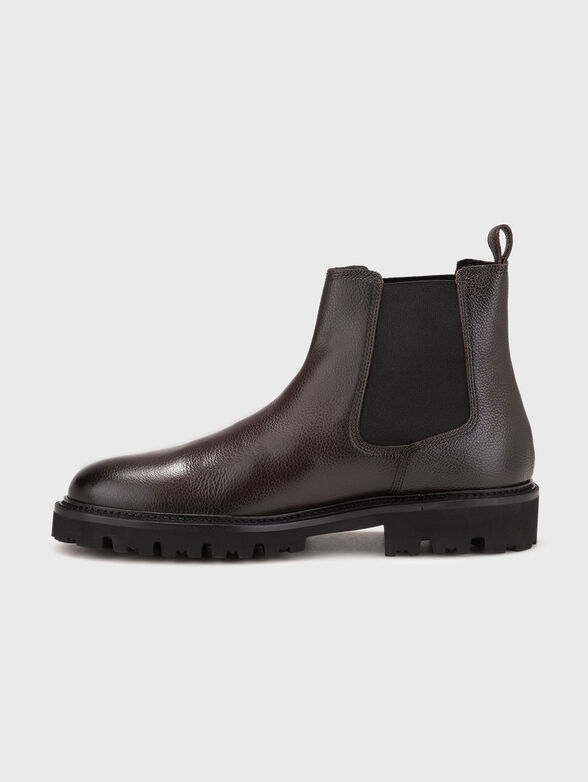 Leather chelsea boots - 4