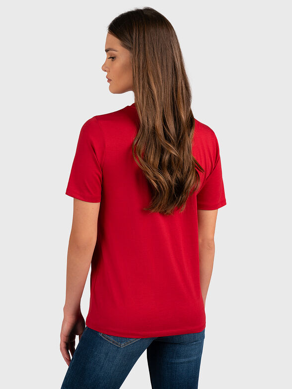 TONAL cotton T-shirt with logo embroidery - 3