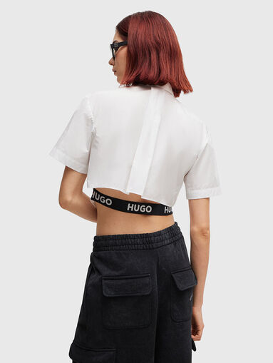 ENOVIA cropped shirt - 3