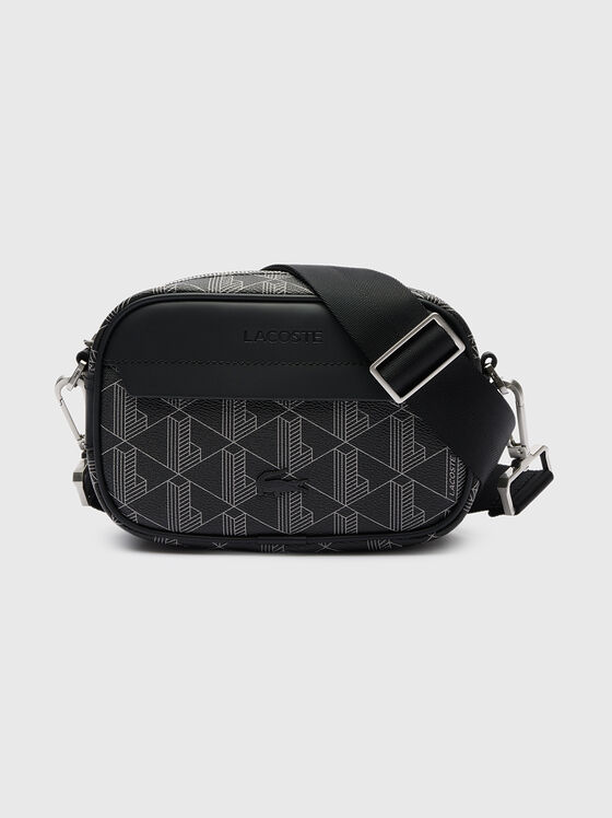 Crossbody bag with monogram logo print - 1