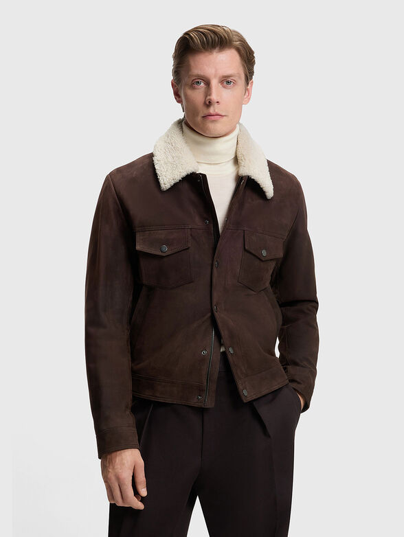 BECKHAM x BOSS suede jacket - 1