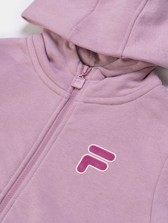 BERLIN hooded sweatshirt with zip - 3