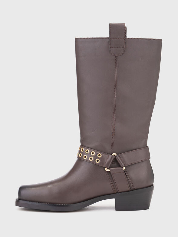 ROXY 02 leather boots - 4