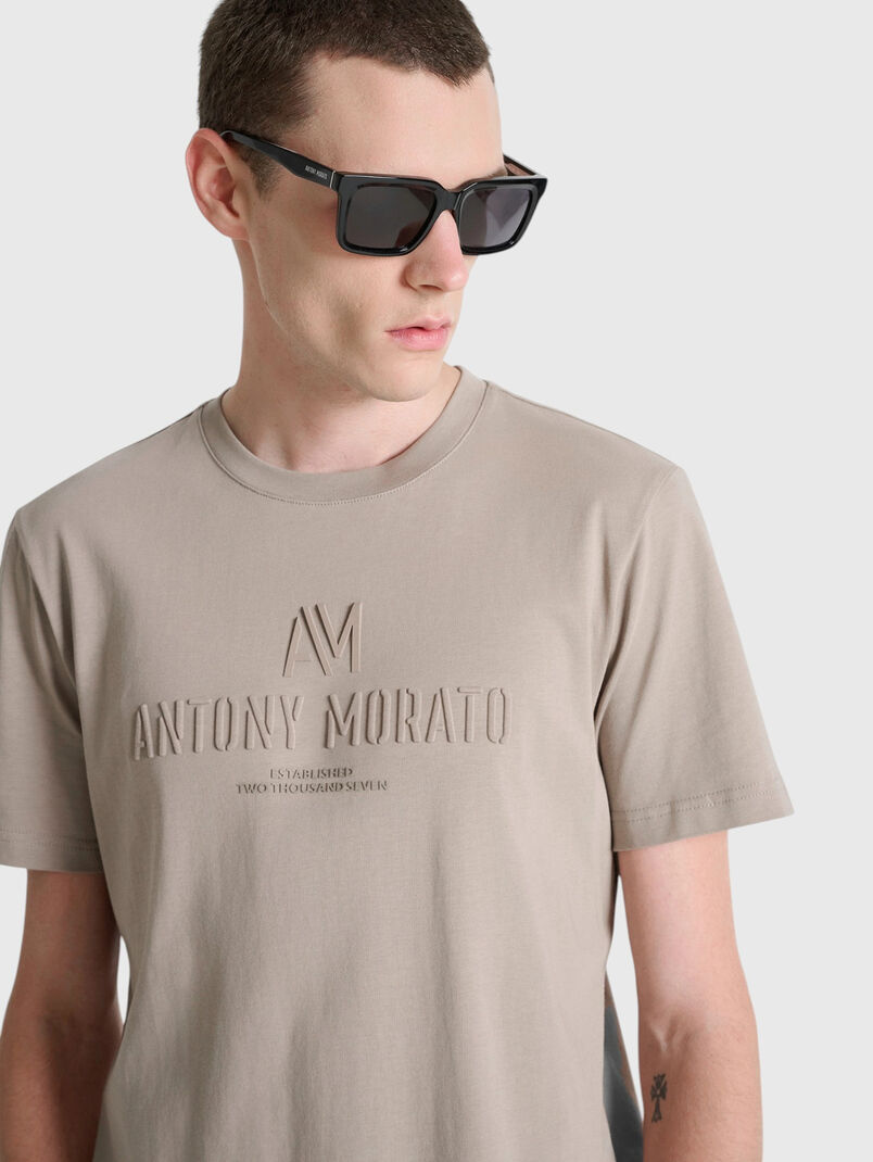 Cotton T-shirt with logo detail - 3