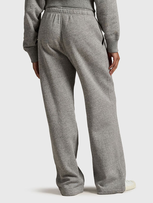 Drawstring wide leg tracksuit bottoms - 2