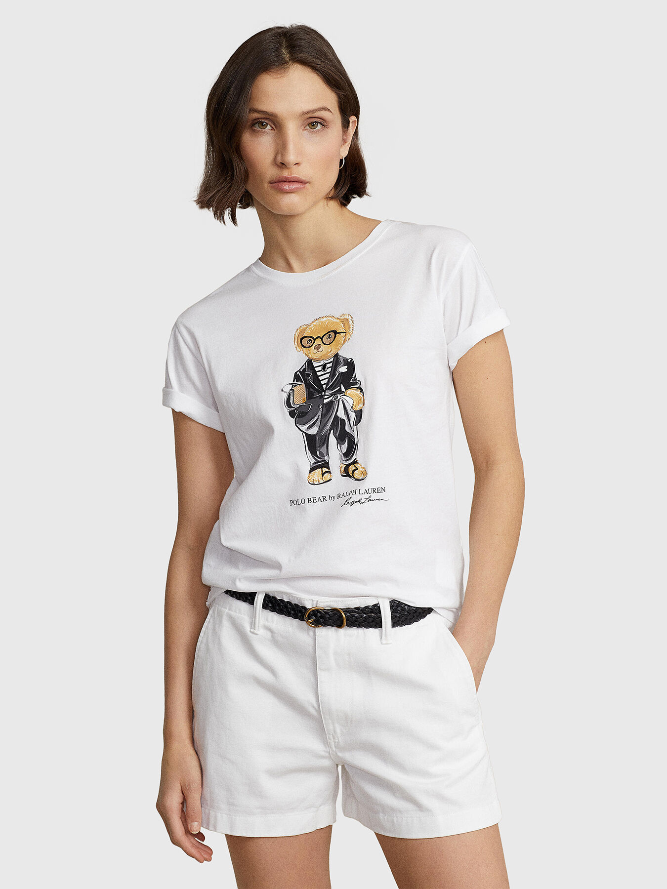 Polo bear t shirt women's outlet