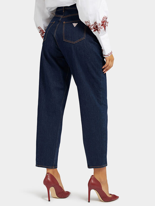 ANDREA BARREL blue jeans - 2