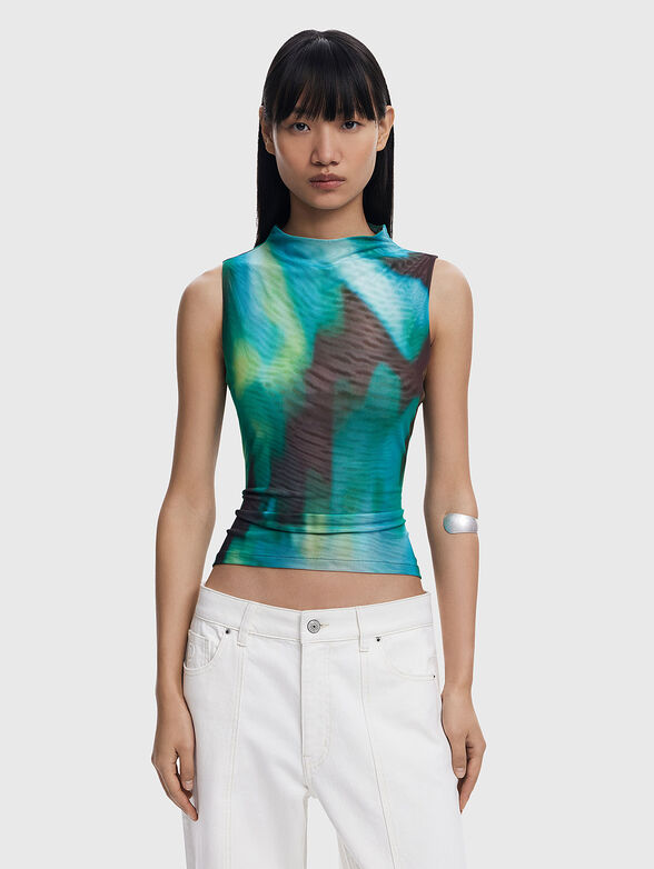 Top with print - 1