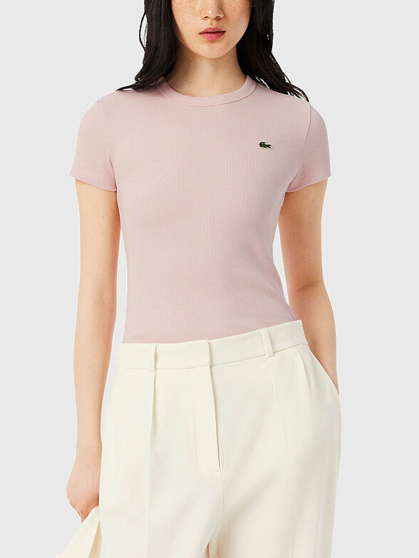 Cotton slim T-shirt - 1