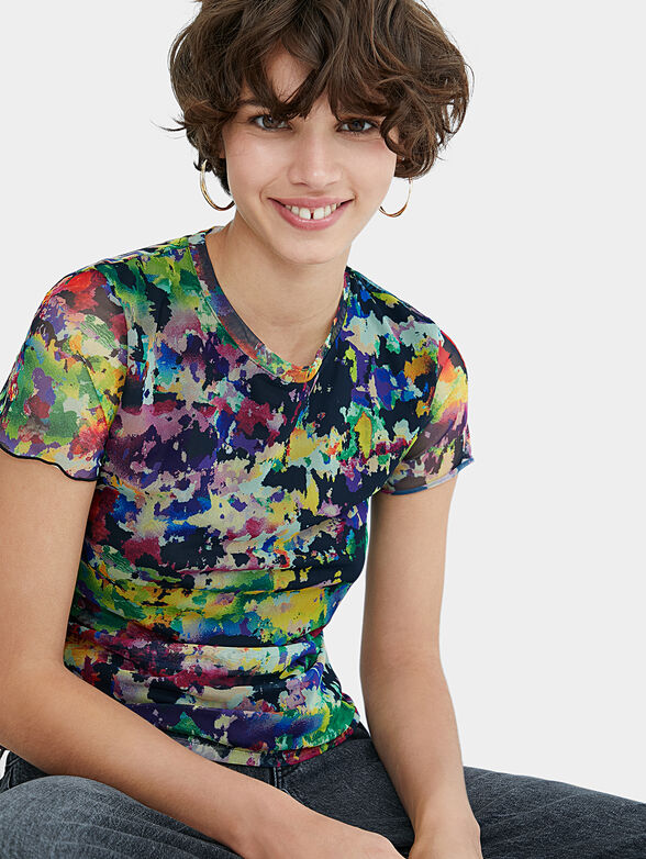 ELOISSE T-shirt with art print - 6