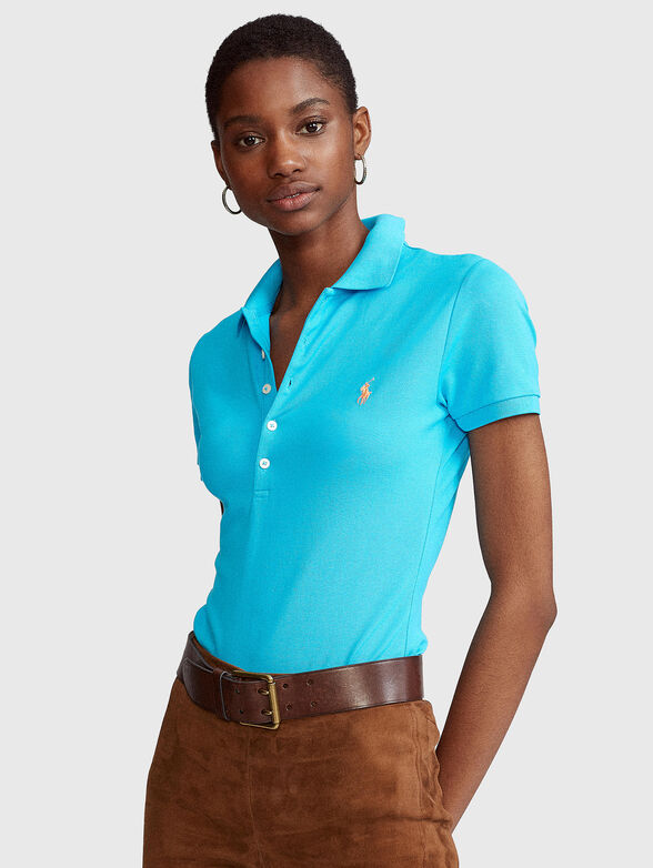 JULIE turquoise Polo-shirt - 1