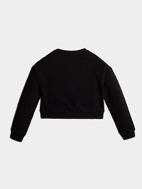 Sweatshirt with logo print - 2