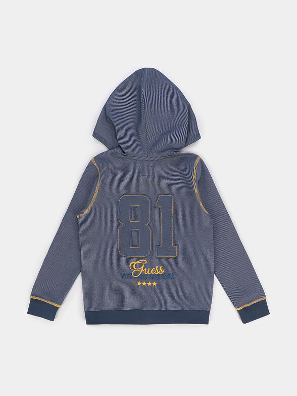 Sweatshirt with logo embroidery - 2