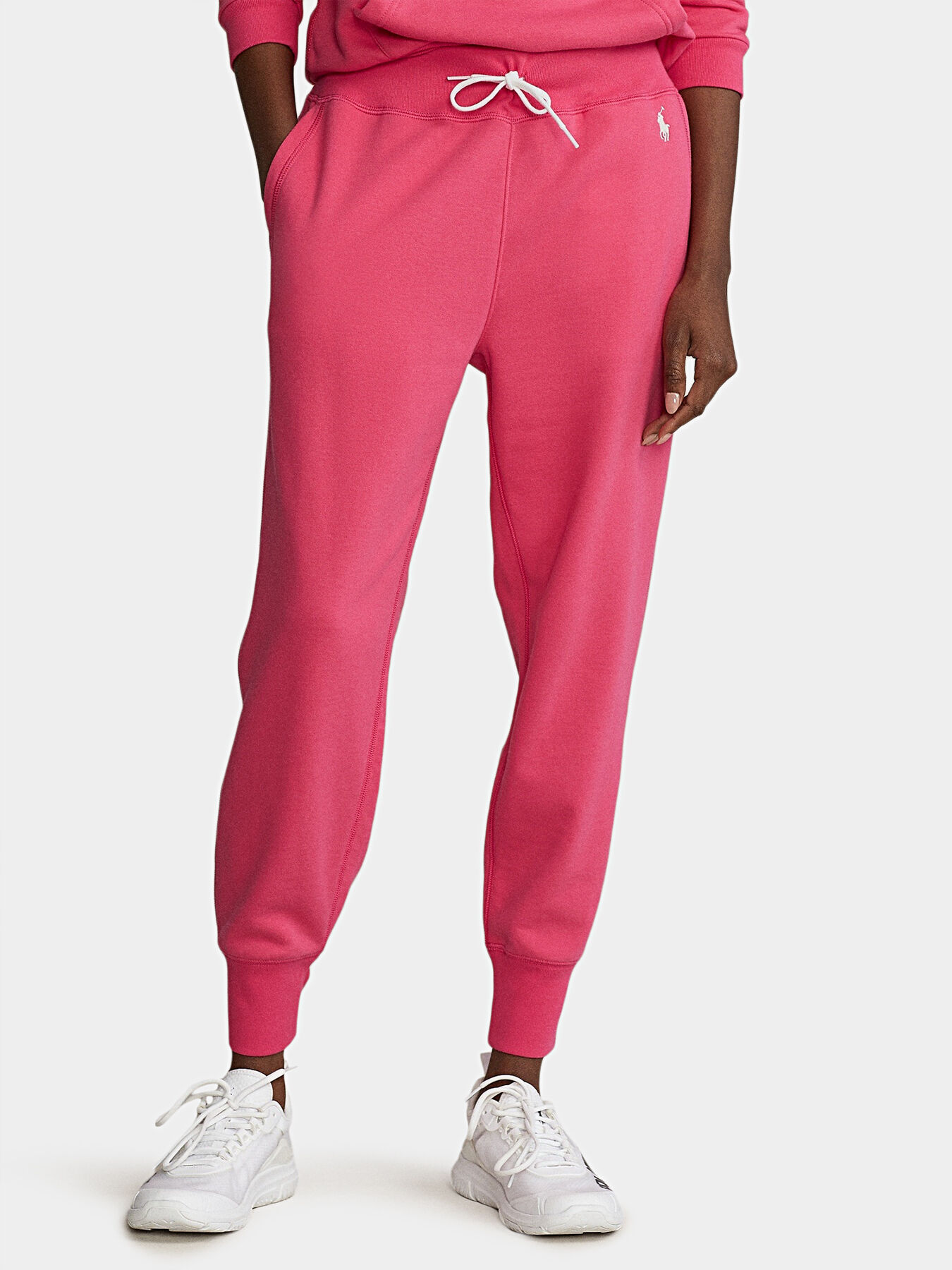 Pink sports pants clearance