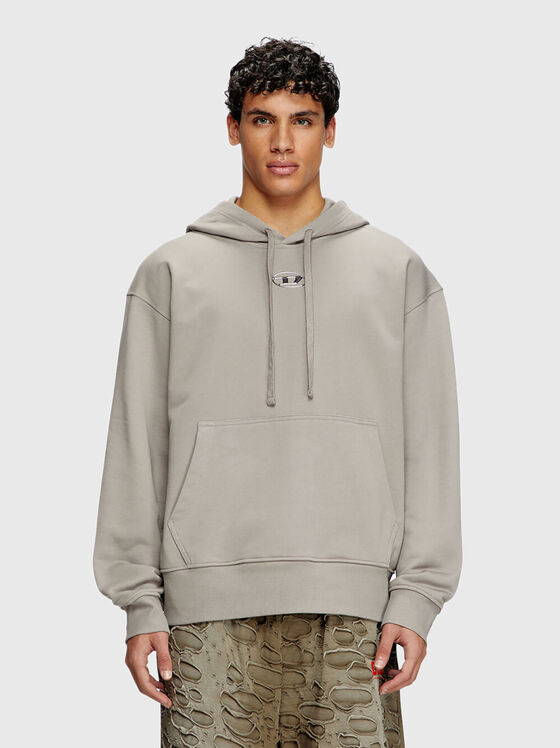 Суитшърт S-MACS-HOOD-OD с качулка - 1